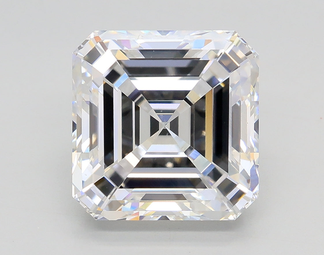 Lab-Grown 4.03 Carat Asscher Cut Diamond color E Clarity VS1 With GIA Certificate, precious stones, engagement diamonds