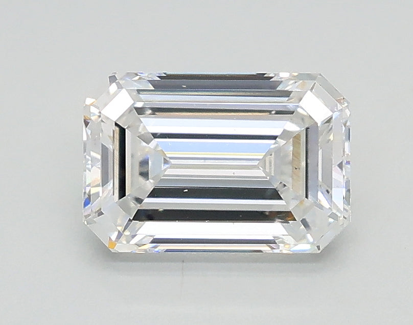 Lab-Grown 1.00 Carat Emerald Cut Diamond color D Clarity VS2, precious stones, engagement diamonds