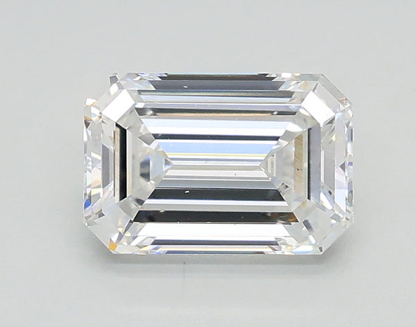 Lab-Grown 1.00 Carat Emerald Cut Diamond color D Clarity VS2, precious stones, engagement diamonds