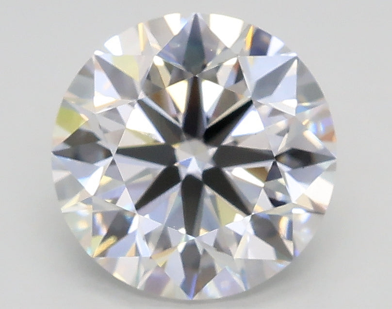 Lab-Grown 2.01 Carat Round Brilliant Diamond color F Clarity VS1, precious stones, engagement diamonds
