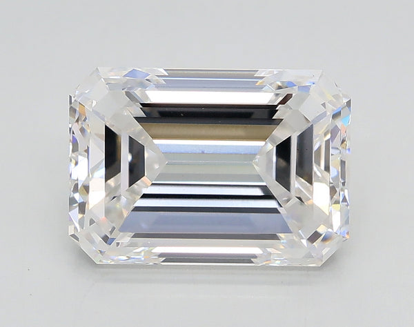 Lab-Grown 3.01 Carat Emerald Cut Diamond color E Clarity VS2 With GIA Certificate, precious stones, engagement diamonds