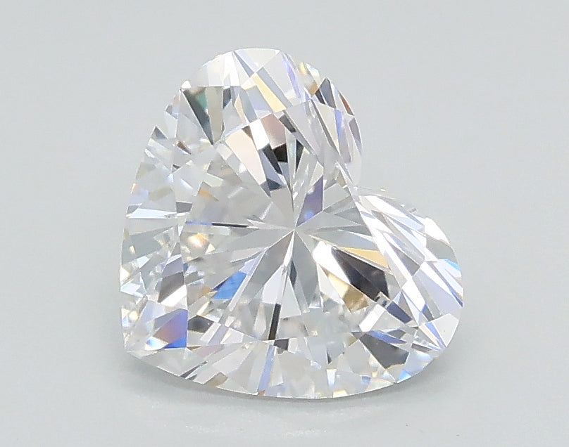 Lab-Grown 1.01 Carat Heart Shape Diamond color D Clarity VVS2, precious stones, engagement diamonds