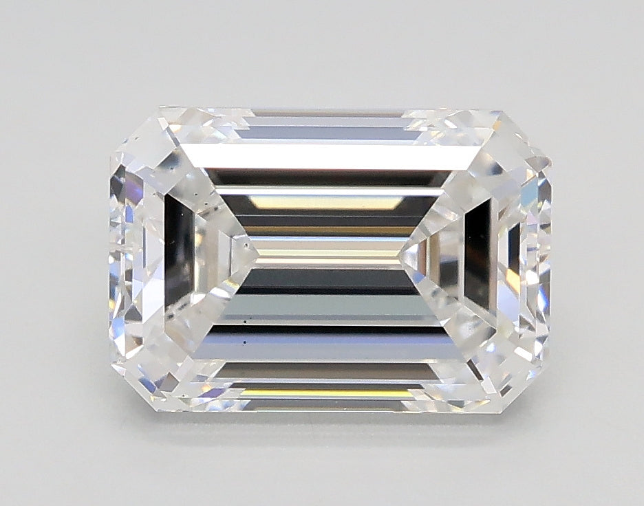 Lab-Grown 2.06 Carat Emerald Cut Diamond color E Clarity VS2, precious stones, engagement diamonds
