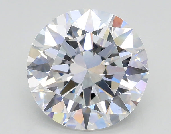 Lab-Grown 1.90 Carat Round Brilliant Diamond color D Clarity VS2, precious stones, engagement diamonds