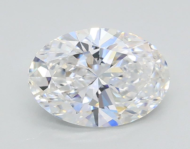 Lab-Grown 1.07 Carat Oval Shape Diamond color D Clarity VS2, precious stones, engagement diamonds