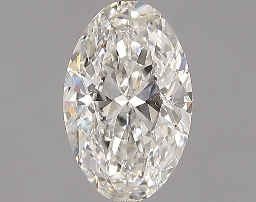 Lab-Grown 1.01 Carat Oval Shape Diamond color G Clarity SI1 With GIA Certificate, precious stones, engagement diamonds