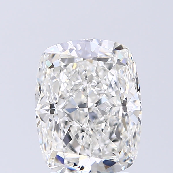 Lab-Grown 2.50 Carat Cushion Modified Brilliant Cut Diamond color G Clarity VS1 With GIA Certificate, precious stones, engagement diamonds