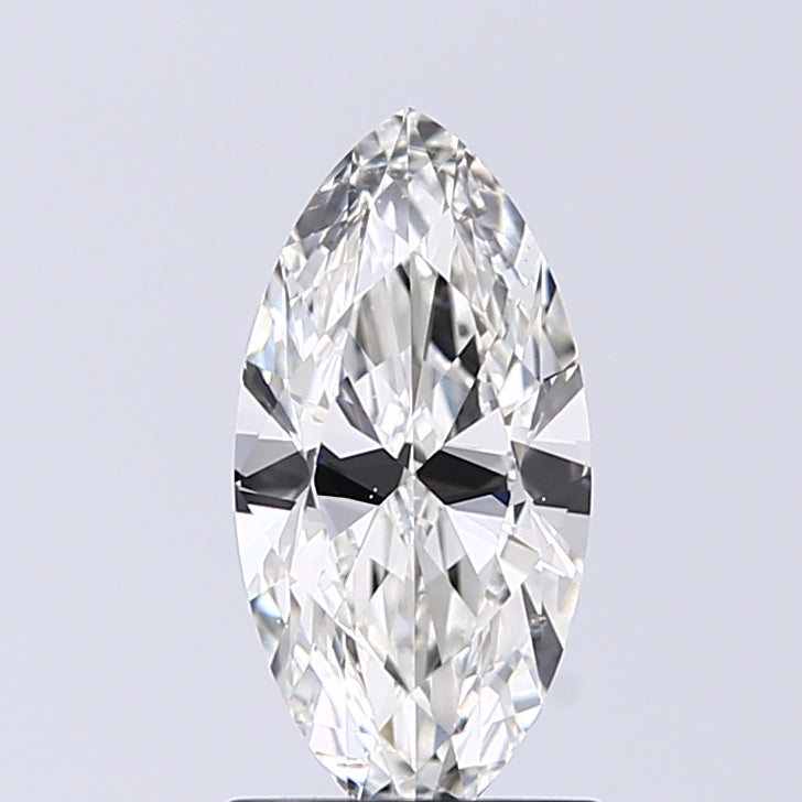 Lab-Grown 1.00 Carat Marquis Shape Diamond color I Clarity SI1 With GIA Certificate, precious stones, engagement diamonds