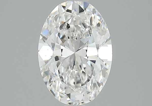 Lab-Grown 2.00 Carat Oval Shape Diamond color G Clarity SI2 With GIA Certificate, precious stones, engagement diamonds