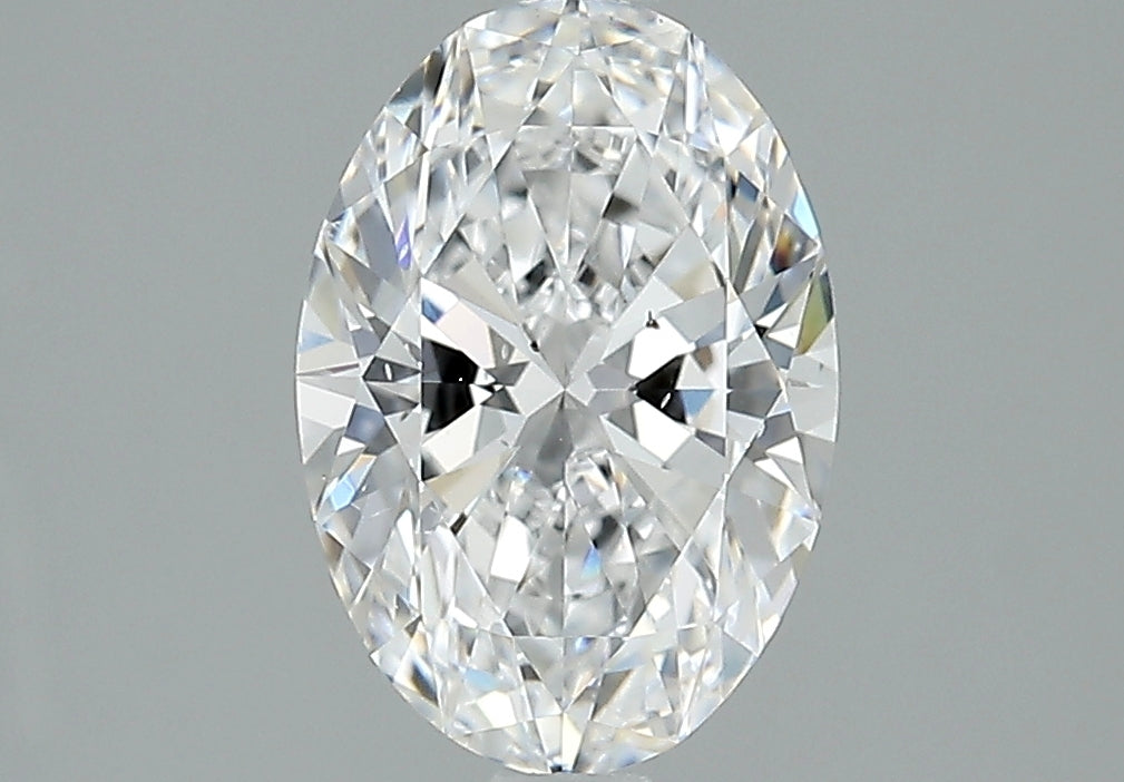 Lab-Grown 2.02 Carat Oval Shape Diamond color D Clarity SI1 With GIA Certificate, precious stones, engagement diamonds