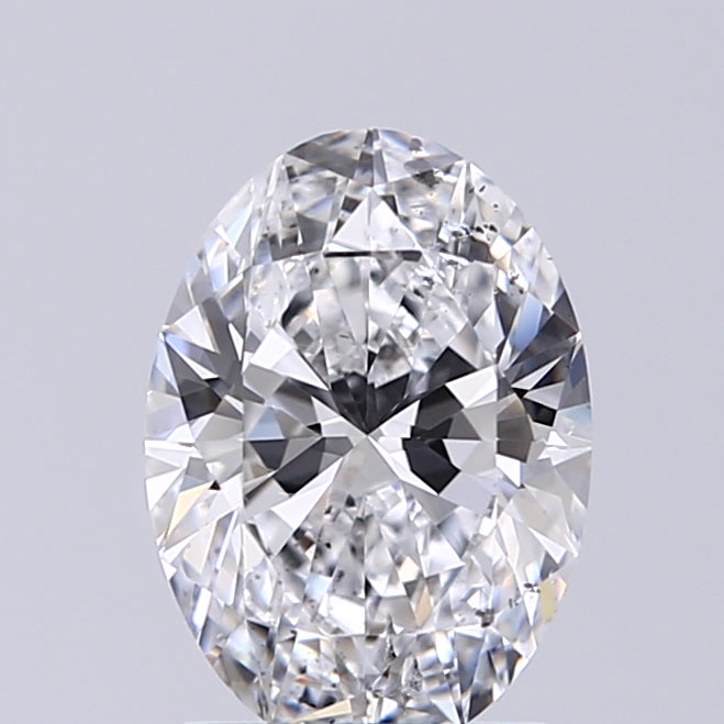 Lab-Grown 1.40 Carat Oval Shape Diamond color D Clarity SI2 With GIA Certificate, precious stones, engagement diamonds