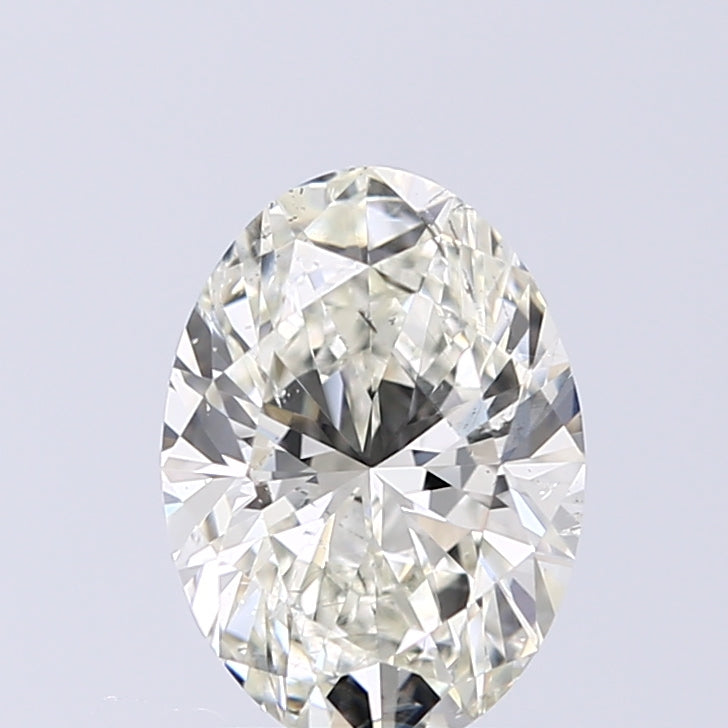 Lab-Grown 1.58 Carat Oval Shape Diamond color J Clarity SI2 With GIA Certificate, precious stones, engagement diamonds