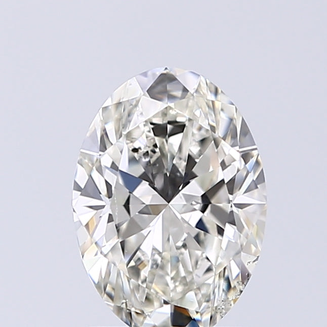 Lab-Grown 1.21 Carat Oval Shape Diamond color I Clarity SI2 With GIA Certificate, precious stones, engagement diamonds