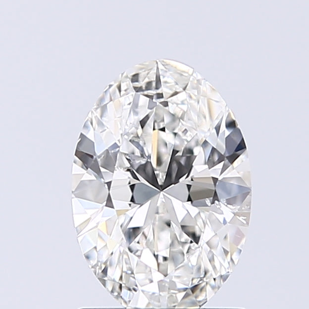 Lab-Grown 1.04 Carat Oval Shape Diamond color F Clarity SI2 With GIA Certificate, precious stones, engagement diamonds