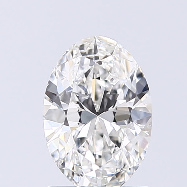 Lab-Grown 1.04 Carat Oval Shape Diamond color F Clarity SI2 With GIA Certificate, precious stones, engagement diamonds