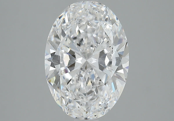 Lab-Grown 3.51 Carat Oval Shape Diamond color D Clarity SI2 With GIA Certificate, precious stones, engagement diamonds