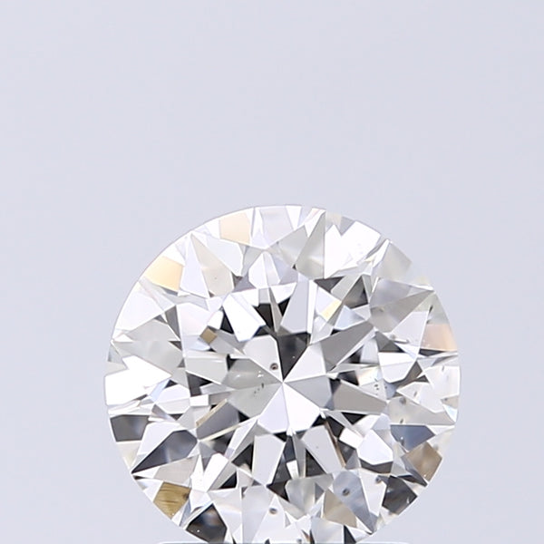 Lab-Grown 1.53 Carat Round Brilliant Diamond color G Clarity SI1 With GIA Certificate, precious stones, engagement diamonds