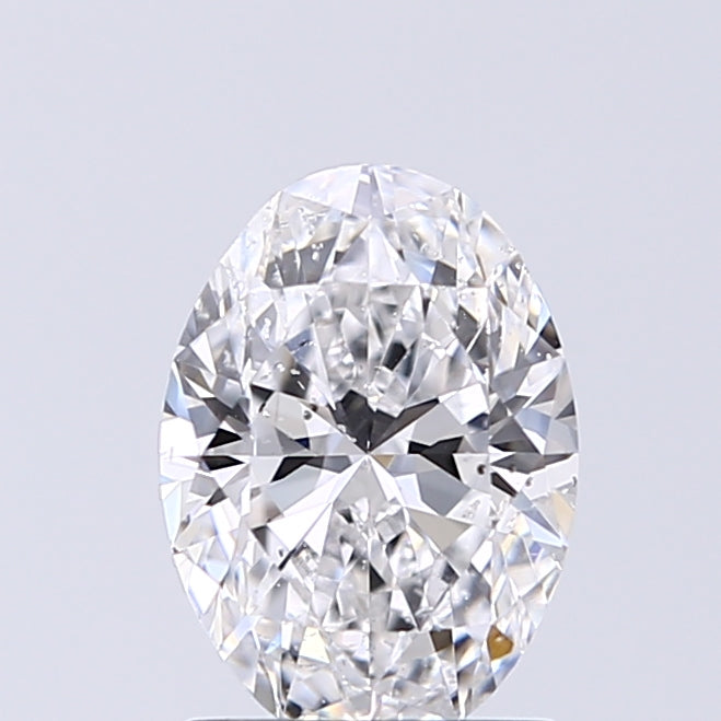 Lab-Grown 1.20 Carat Oval Shape Diamond color D Clarity SI2 With GIA Certificate, precious stones, engagement diamonds