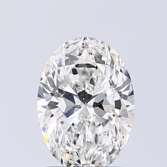Lab-Grown 1.21 Carat Oval Shape Diamond color G Clarity SI2 With GIA Certificate, precious stones, engagement diamonds