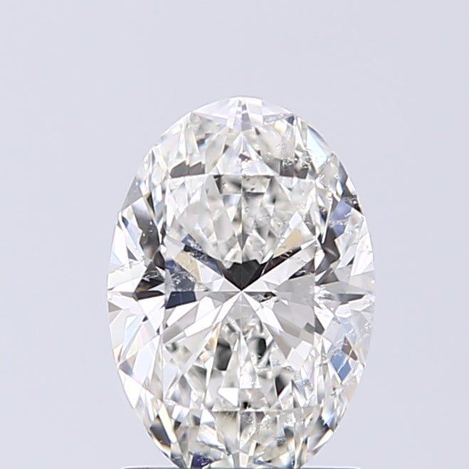 Lab-Grown 1.21 Carat Oval Shape Diamond color H Clarity SI2 With GIA Certificate, precious stones, engagement diamonds