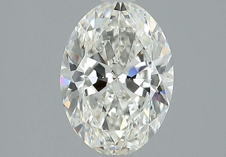 Lab-Grown 1.79 Carat Oval Shape Diamond color J Clarity SI1 With GIA Certificate, precious stones, engagement diamonds