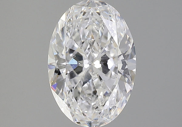 Lab-Grown 3.00 Carat Oval Shape Diamond color D Clarity SI1 With GIA Certificate, precious stones, engagement diamonds