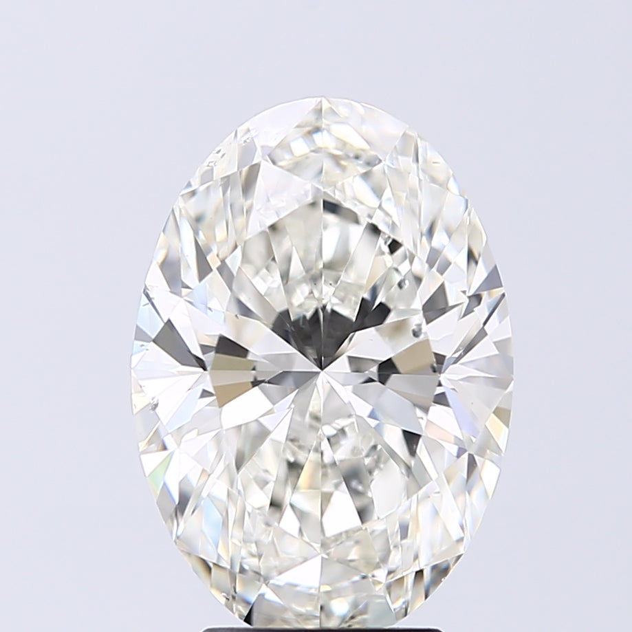 Lab-Grown 3.50 Carat Oval Shape Diamond color I Clarity SI1 With GIA Certificate, precious stones, engagement diamonds