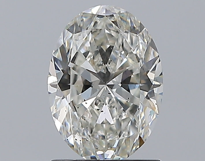 Lab-Grown 1.29 Carat Oval Shape Diamond color H Clarity SI2 With GIA Certificate, precious stones, engagement diamonds