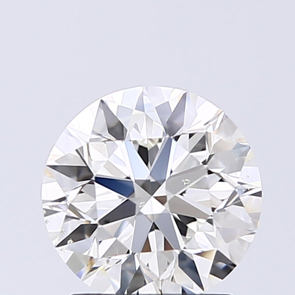 Lab-Grown 1.41 Carat Round Brilliant Diamond color H Clarity SI1 With GIA Certificate, precious stones, engagement diamonds