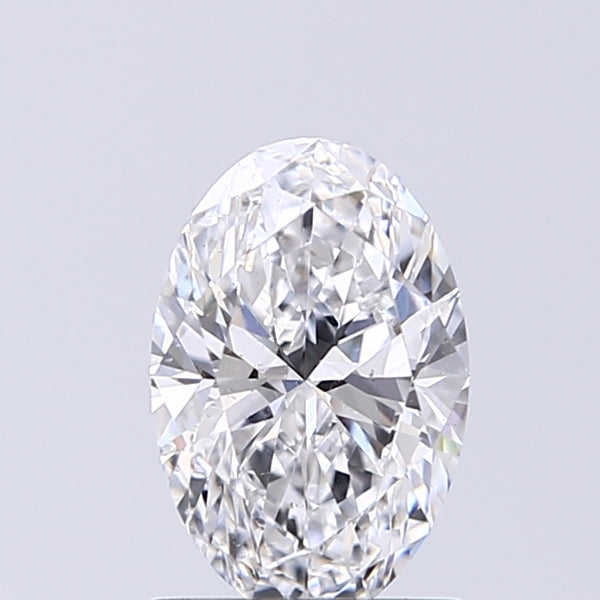 Lab-Grown 1.01 Carat Oval Shape Diamond color D Clarity SI2 With GIA Certificate, precious stones, engagement diamonds