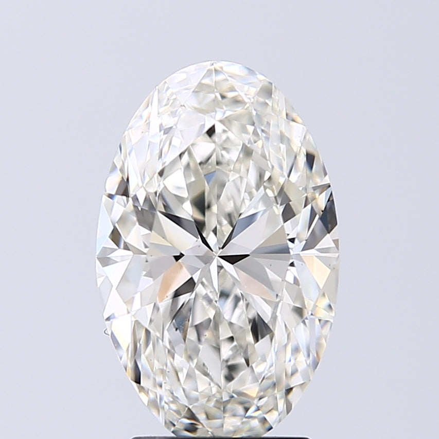 Lab-Grown 2.55 Carat Oval Shape Diamond color I Clarity VS1 With GIA Certificate, precious stones, engagement diamonds