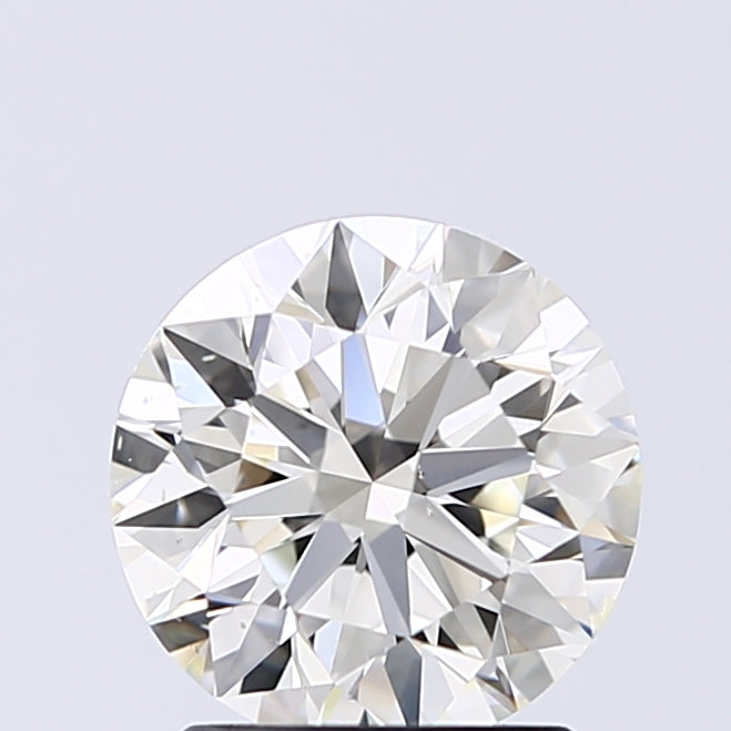 Lab-Grown 1.51 Carat Round Brilliant Diamond color K Clarity SI1 With GIA Certificate, precious stones, engagement diamonds