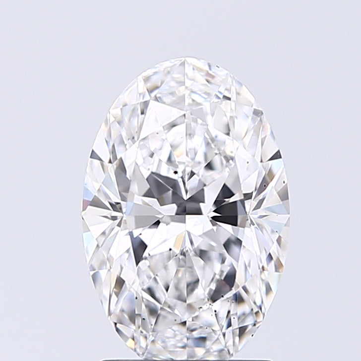 Lab-Grown 1.51 Carat Oval Shape Diamond color D Clarity SI1 With GIA Certificate, precious stones, engagement diamonds