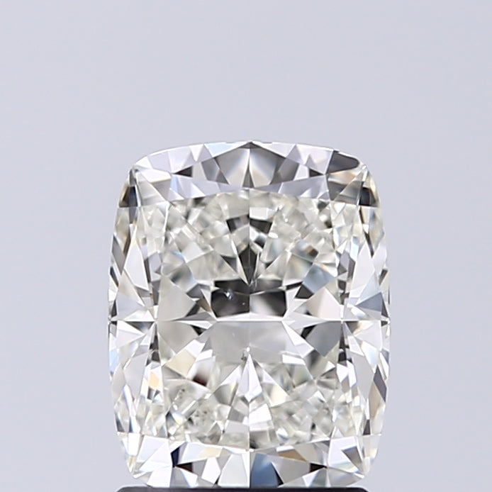 Lab-Grown 1.51 Carat Cushion Modified Brilliant Cut Diamond color I Clarity SI1 With GIA Certificate, precious stones, engagement diamonds