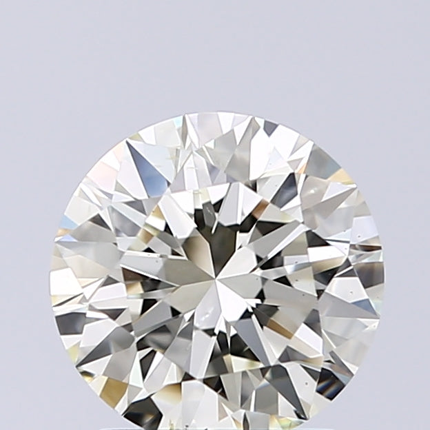 Lab-Grown 1.50 Carat Round Brilliant Diamond color L Clarity SI1 With GIA Certificate, precious stones, engagement diamonds