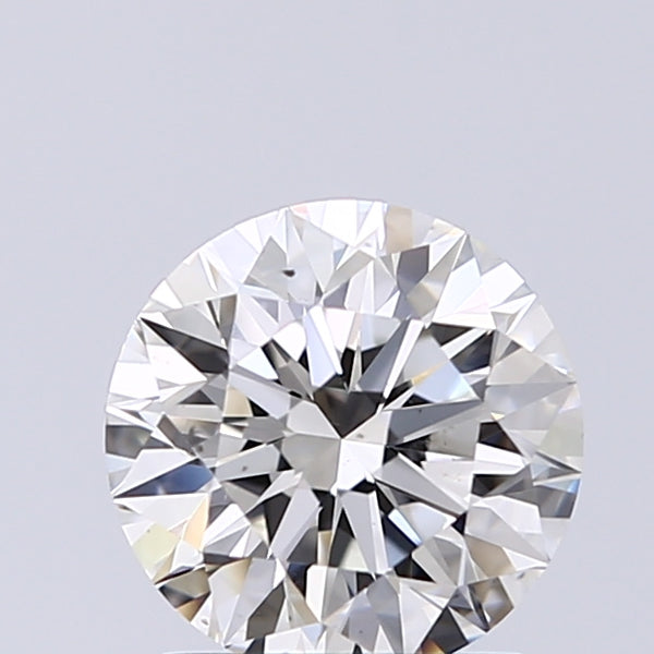 Lab-Grown 1.30 Carat Round Brilliant Diamond color H Clarity SI1 With GIA Certificate, precious stones, engagement diamonds