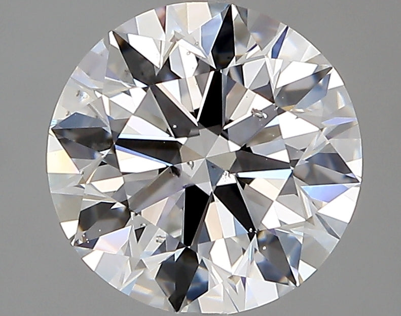 Lab-Grown 2.01 Carat Round Brilliant Diamond color D Clarity SI2 With GIA Certificate, precious stones, engagement diamonds