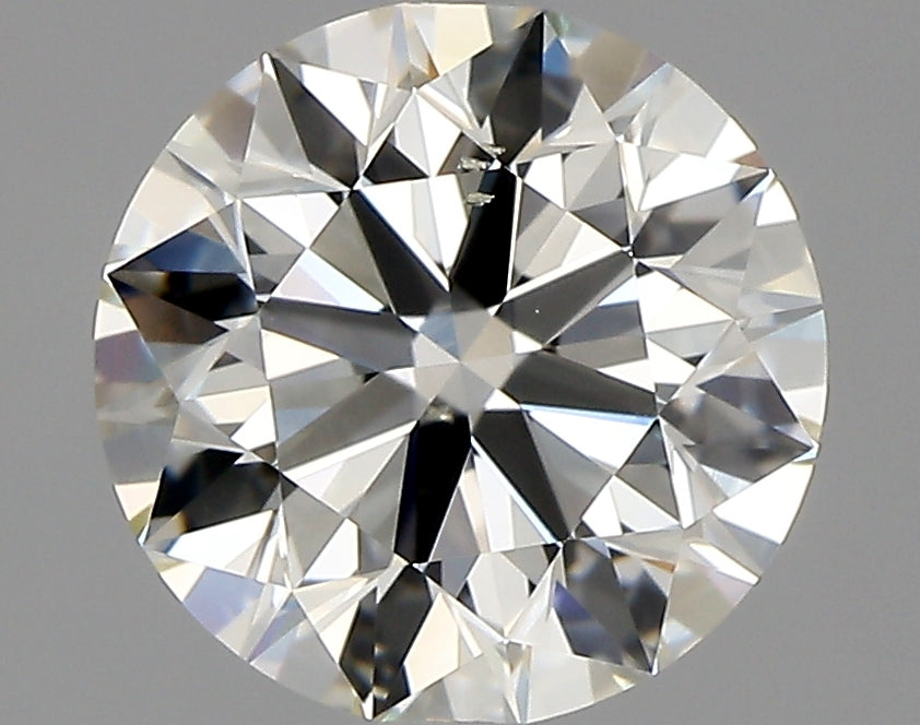 Lab-Grown 1.85 Carat Round Brilliant Diamond color K Clarity SI1 With GIA Certificate, precious stones, engagement diamonds