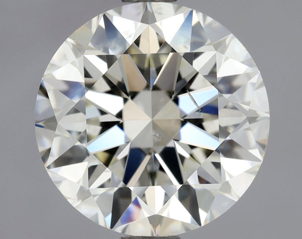 Lab-Grown 1.80 Carat Round Brilliant Diamond color K Clarity SI2 With GIA Certificate, precious stones, engagement diamonds