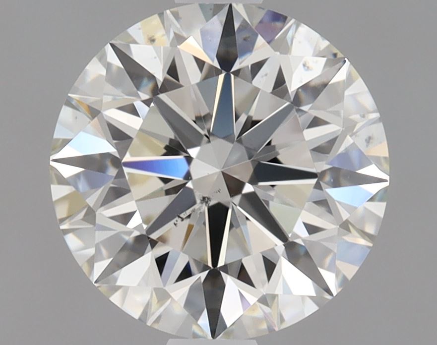 Lab-Grown 1.40 Carat Round Brilliant Diamond color J Clarity SI1 With GIA Certificate, precious stones, engagement diamonds