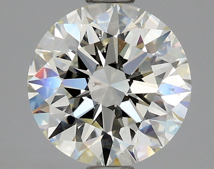 Lab-Grown 1.40 Carat Round Brilliant Diamond color K Clarity SI1 With GIA Certificate, precious stones, engagement diamonds