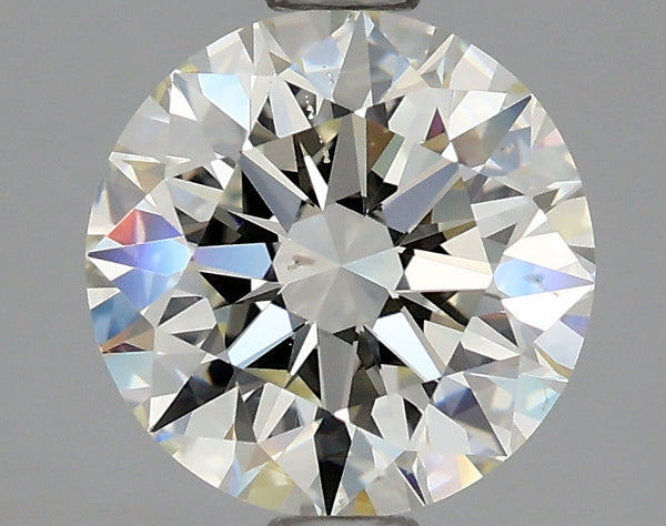 Lab-Grown 1.40 Carat Round Brilliant Diamond color K Clarity SI1 With GIA Certificate, precious stones, engagement diamonds