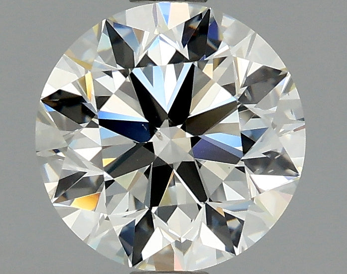 Lab-Grown 1.40 Carat Round Brilliant Diamond color K Clarity SI1 With GIA Certificate, precious stones, engagement diamonds