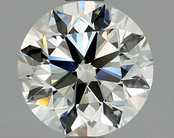 Lab-Grown 1.40 Carat Round Brilliant Diamond color K Clarity SI1 With GIA Certificate, precious stones, engagement diamonds