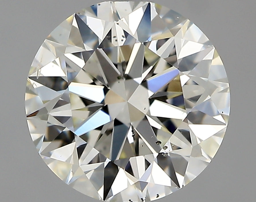 Lab-Grown 1.37 Carat Round Brilliant Diamond color K Clarity SI2 With GIA Certificate, precious stones, engagement diamonds