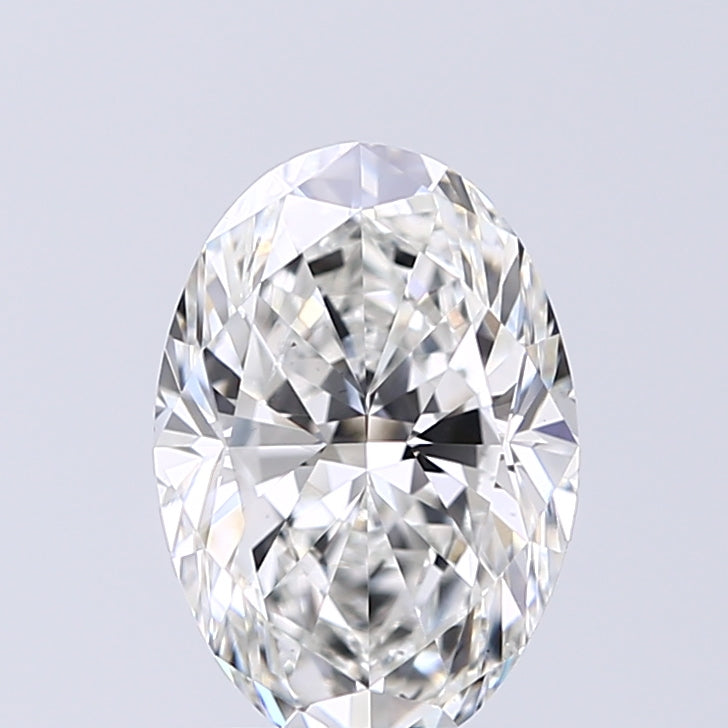 Lab-Grown 1.73 Carat Oval Shape Diamond color F Clarity SI1 With GIA Certificate, precious stones, engagement diamonds