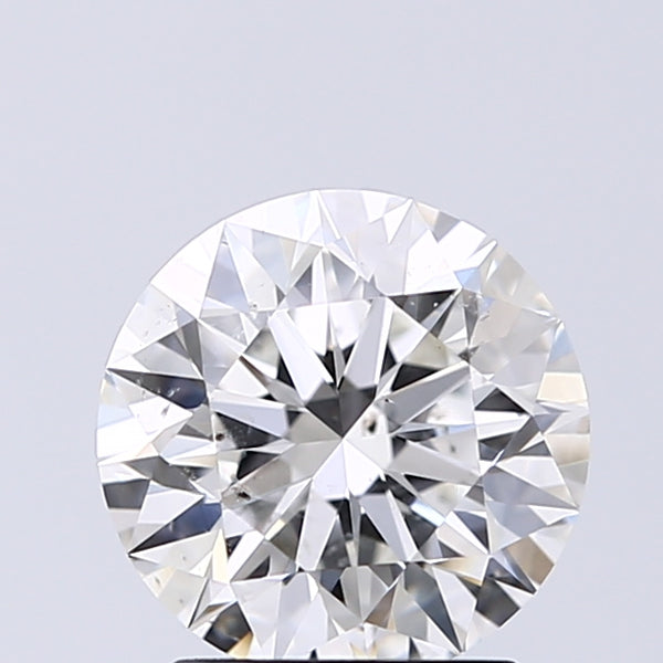 Lab-Grown 1.68 Carat Round Brilliant Diamond color G Clarity SI2 With GIA Certificate, precious stones, engagement diamonds