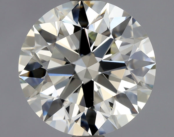 Lab-Grown 1.70 Carat Round Brilliant Diamond color L Clarity VS2 With GIA Certificate, precious stones, engagement diamonds