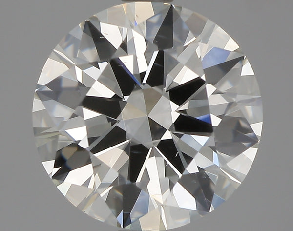 Lab-Grown 1.71 Carat Round Brilliant Diamond color K Clarity VS2 With GIA Certificate, precious stones, engagement diamonds