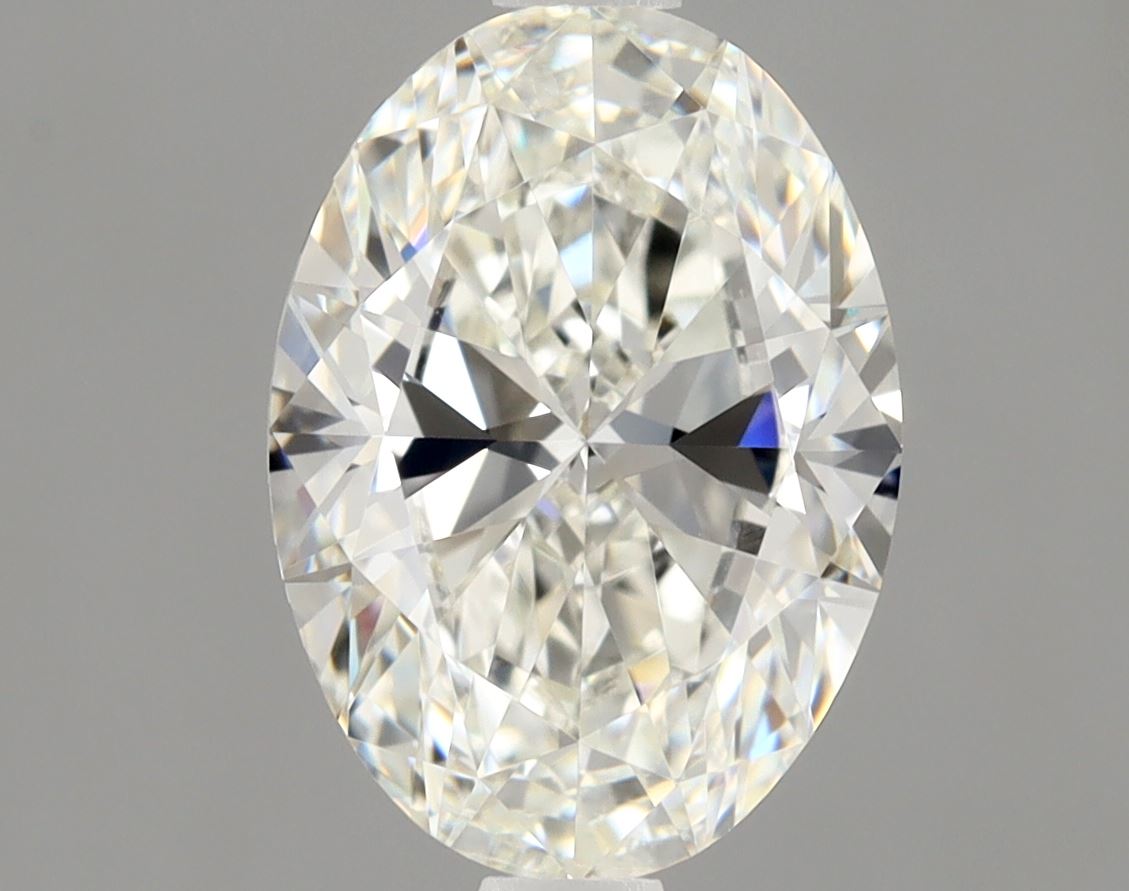 Lab-Grown 1.40 Carat Oval Shape Diamond color I Clarity VS1 With GIA Certificate, precious stones, engagement diamonds